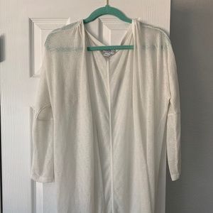 Cotton on white cardigan